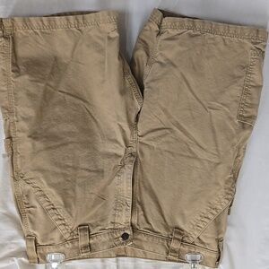 Carhartt - Tan Mens Loose Fit Cargo Shorts - (36) Inseam-  9.5 inches